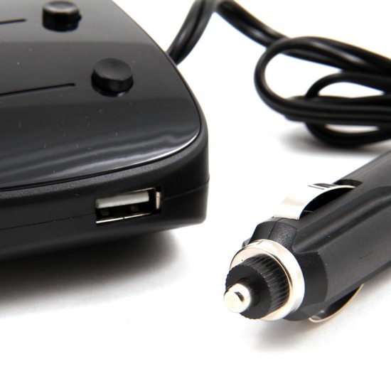 Тройник прикуривателя с 2 USB разъемами, арт. AD-B04