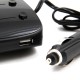 Тройник прикуривателя с 2 USB разъемами, арт. AD-B04