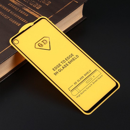 Защитное стекло Full Glue для Samsung Galaxy A8s на полный экран, арт.010630