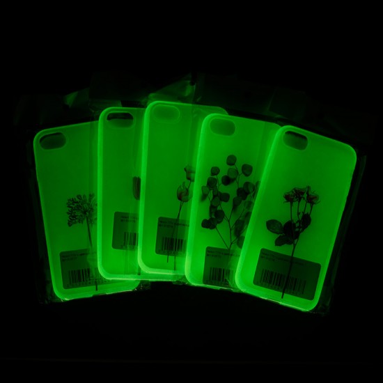 Чехол ТПУ с цветами для iPhone 6/6S, арт.010773