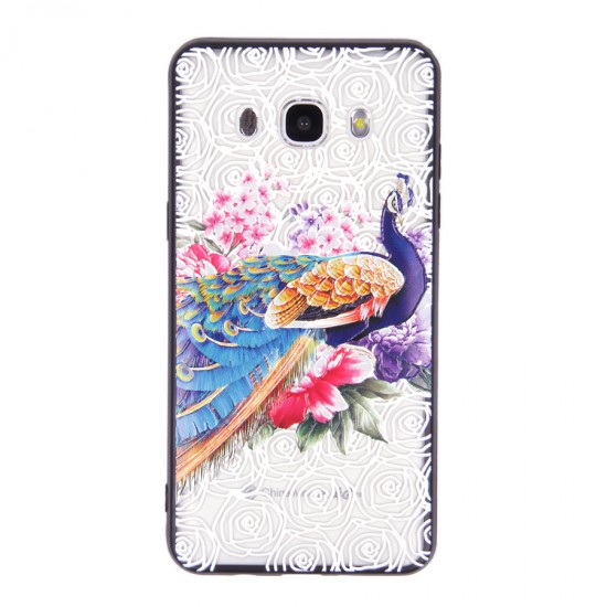 Чехол ТПУ Павлин для Samsung Galaxy J5 (2016), арт.010162