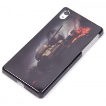 Чехол ТПУ World of Tanks для Sony Xperia Z2, арт.008501