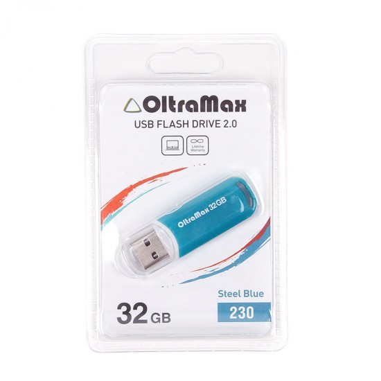 Флеш-накопитель 32 Gb OltraMax 230, USB 2.0