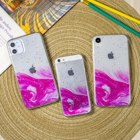 Силиконовый чехол Акварель для Samsung Galaxy A30, арт. 011858