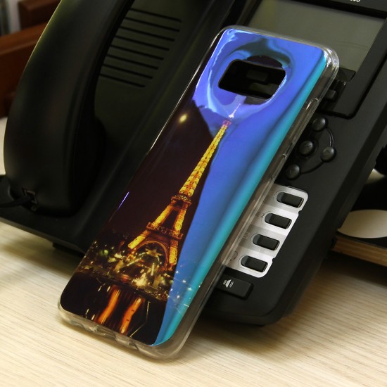 Панель ТПУ Blue Shine для Samsung Galaxy S8 Plus, арт.009989