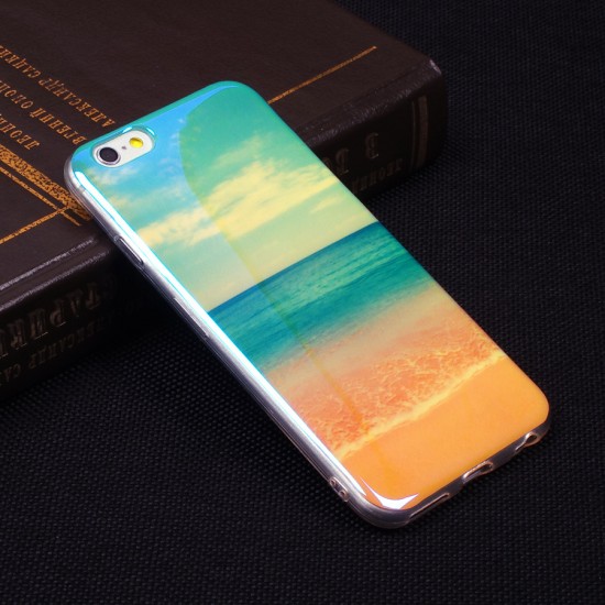 Панель ТПУ Blue Shine для iPhone 6/6S, арт.010442