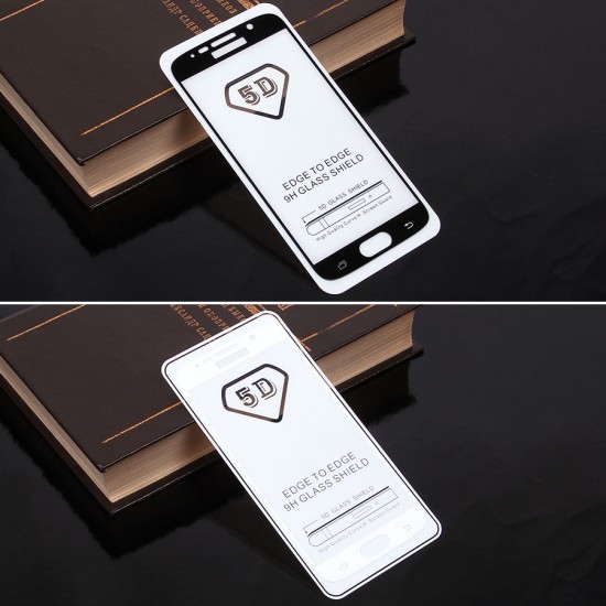 Защитное стекло Full Glue для Samsung Galaxy S6 на полный экран, арт.010630