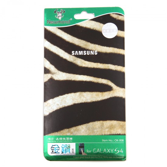 Декоративная пленка 2 в 1 для Samsung i9500 Galaxy S4, арт.OK-008