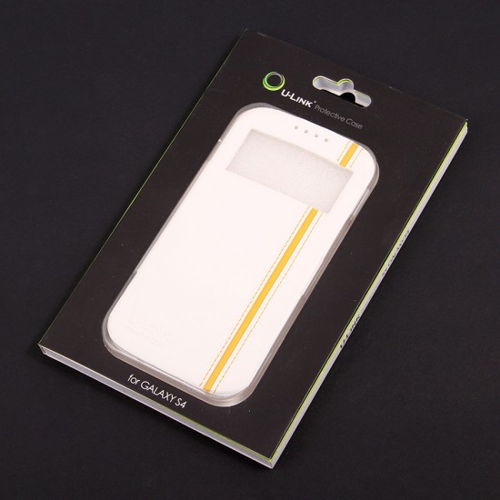 Чехол U-link ультратонкий для Samsung i9500 Galaxy S4, арт.007338-white