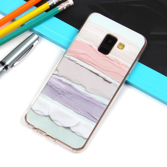 Матовый чехол для Samsung Galaxy A8 (2018), арт.010736