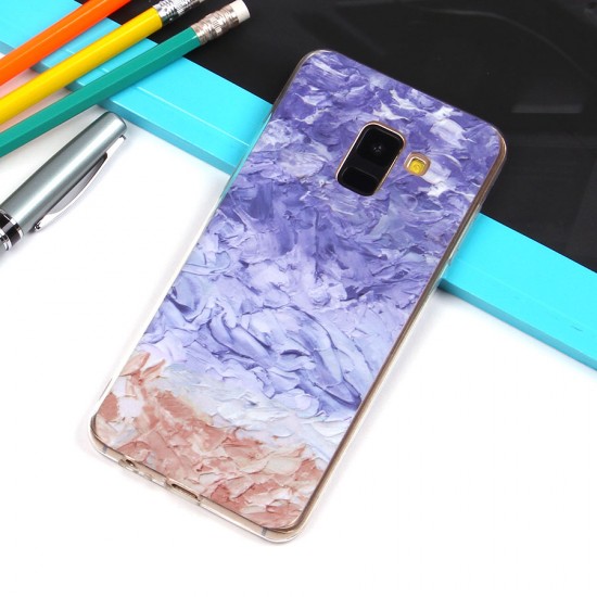 Матовый чехол для Samsung Galaxy A8 (2018), арт.010737