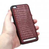 Панель из экокожи Рептилия для Xiaomi Redmi 5A, арт.010027