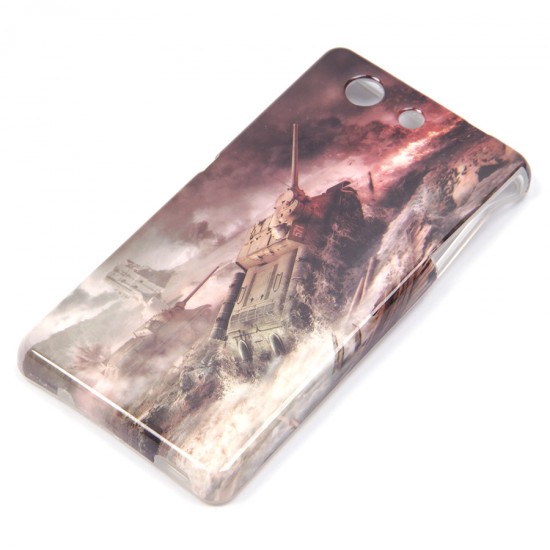 Чехол ТПУ World of Tanks для Sony Xperia Z3 Compact/mini, арт.008499