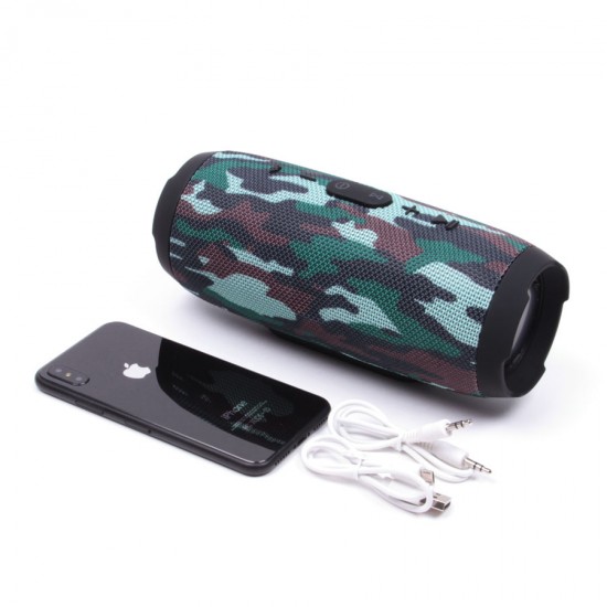 Портативная колонка с bluetooth Камуфляж, арт.009999