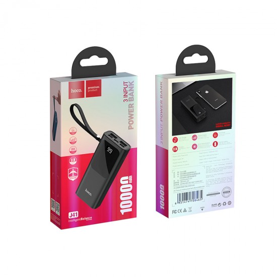 Внешний аккумулятор универсальный Hoco J41 10000 mAh, арт.011667