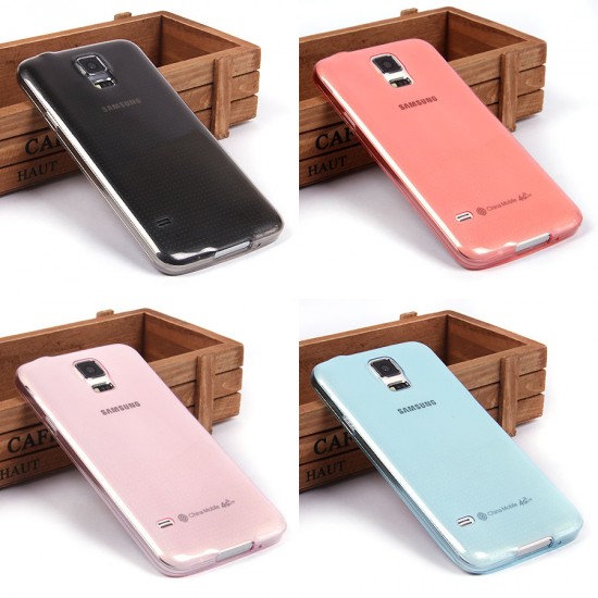 Ультратонкий 0,3 мм силиконовый чехол для Samsung G900 Galaxy S5, арт.007088