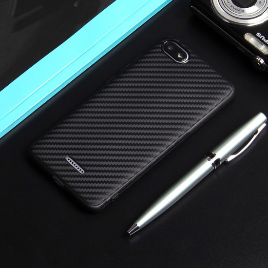 Чехол ТПУ карбон для Xiaomi Redmi 6A, арт.011068