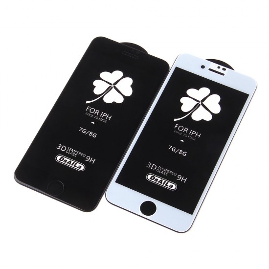 Защитное стекло Edge to Edge для iPhone 7 на полный экран в тех. упаковке, арт.012064