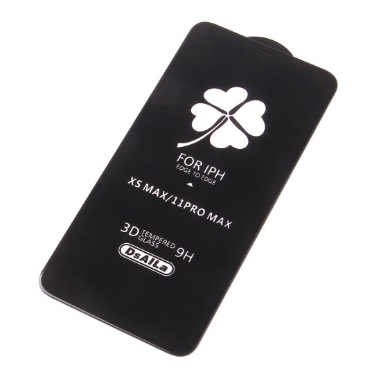 Защитное стекло Edge to Edge для iPhone XS Max на полный экран в тех. упаковке, арт.012064