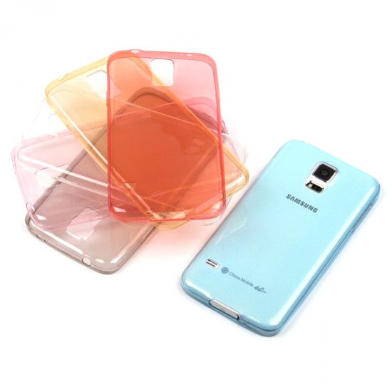 Силиконовый чехол для Samsung G900 Galaxy S5, 0.3 мм, арт.008291