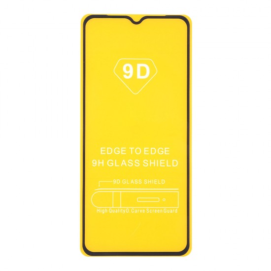 Cтекло для Samsung Galaxy A02s Full Glue на полный экран в тех.упаковке (25 шт.), арт.010630