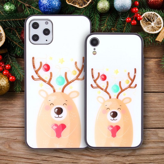 Чехол ТПУ Зимний для iPhone 5/5S, арт.011469