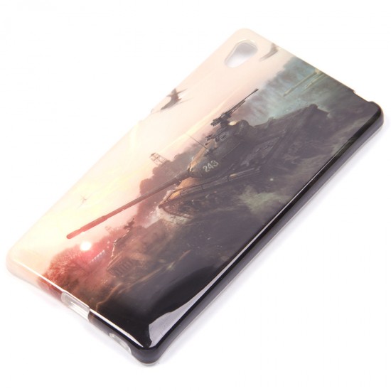 Чехол ТПУ World of Tanks для Sony Xperia Z4, арт.008495
