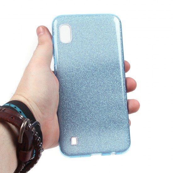 Чехол ТПУ с блестками для Samsung Galaxy A10, 1 мм, арт.010028