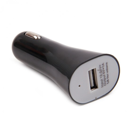 Автомобильный адаптер USB 1000 mAh тех. упаковка, арт.008413
