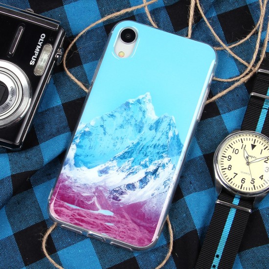 Чехол ТПУ Горы для iPhone XR, арт.011014