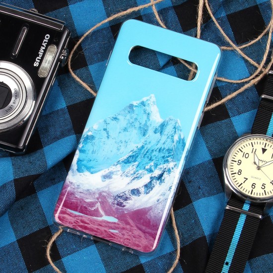 Чехол ТПУ Горы для Samsung Galaxy S10, арт.011014