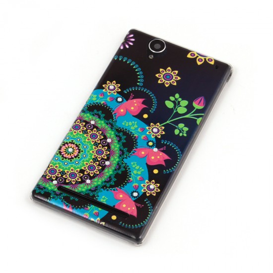 Силиконовый чехол со стразами для Sony Xperia T2 Ultra, арт. 008021