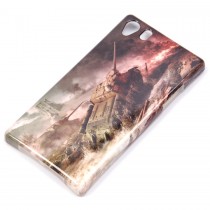 Чехол ТПУ World of Tanks для Sony Xperia Z1, арт.008499