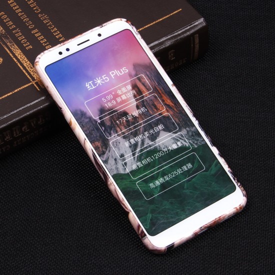 Чехол ТПУ Мрамор для Xiaomi Redmi 5 Plus, арт. 010318
