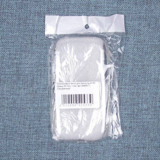 Силиконовый чехол для Samsung i8190 Galaxy S3 mini, 1 мм, арт.008291-1