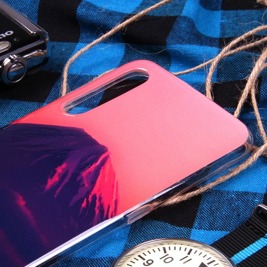 Чехол ТПУ Горы для Xiaomi Mi9, арт.011012
