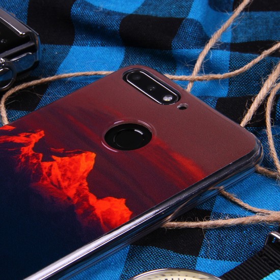 Чехол ТПУ Горы для Huawei Honor 7A Pro/Y6 Prime (2018), арт.011013