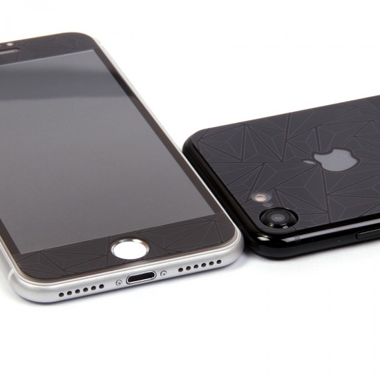 Защитное стекло декоративное 2 в 1 для iPhone 7, арт.009440