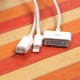 USB дата кабель 3 в 1 для Apple iPhone/iPad/micro USB, арт.003470