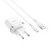 Сетевое зарядное устройство 2 в 1 Hoco C12Q для micro USB, арт.011648