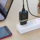 Сетевое зарядное устройство 2 в 1 Hoco C12Q для micro USB, арт.011648