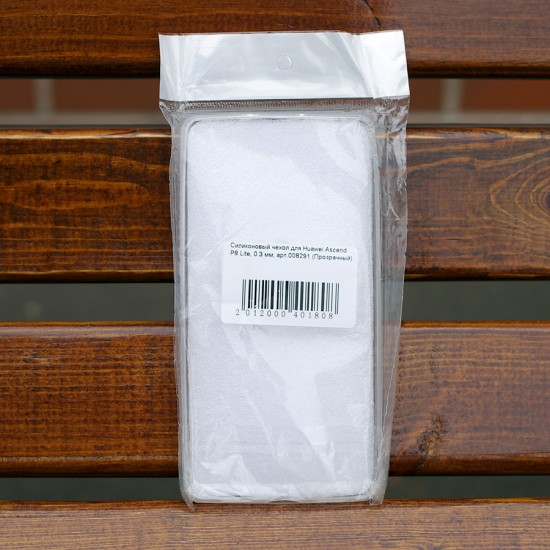 Силиконовый чехол для Huawei Ascend P8 Lite, 0.3 мм, арт.008291