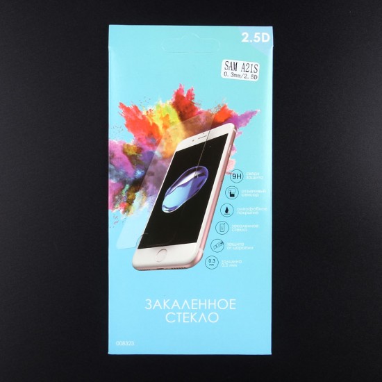 Защитное стекло для Samsung Galaxy A21s 0.3 mm, арт.008323