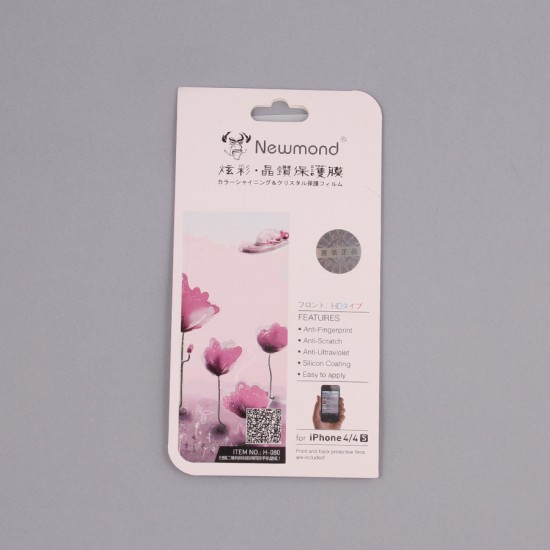 Декоративная пленка 2 в 1 для iPhone 4/4S, арт.H-080
