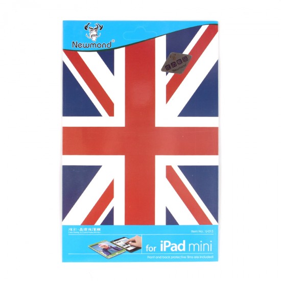 Декоративная защитная пленка 2 в 1 для iPad mini, арт.U-015