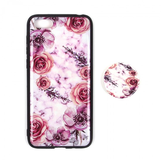 Чехол ТПУ с попсокетом для Huawei Honor 7A/Y5 Prime (2018), арт.010683