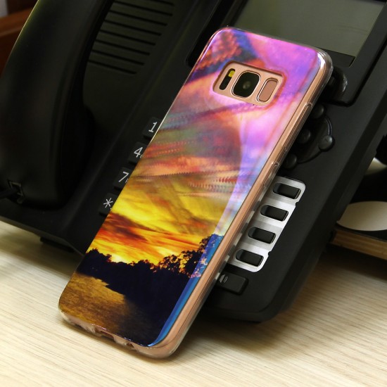 Панель ТПУ Blue Shine для Samsung Galaxy S8, арт.009992