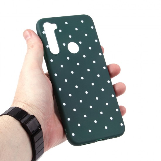 Чехол ТПУ в горошек для Xiaomi Redmi Note 8, арт.011374