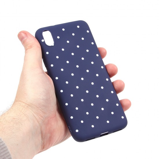 Чехол ТПУ в горошек для Xiaomi Redmi 7A, арт.011374