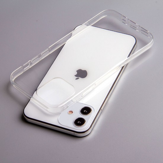 Силиконовый чехол для iPhone 12, 1 мм, арт.008291-1